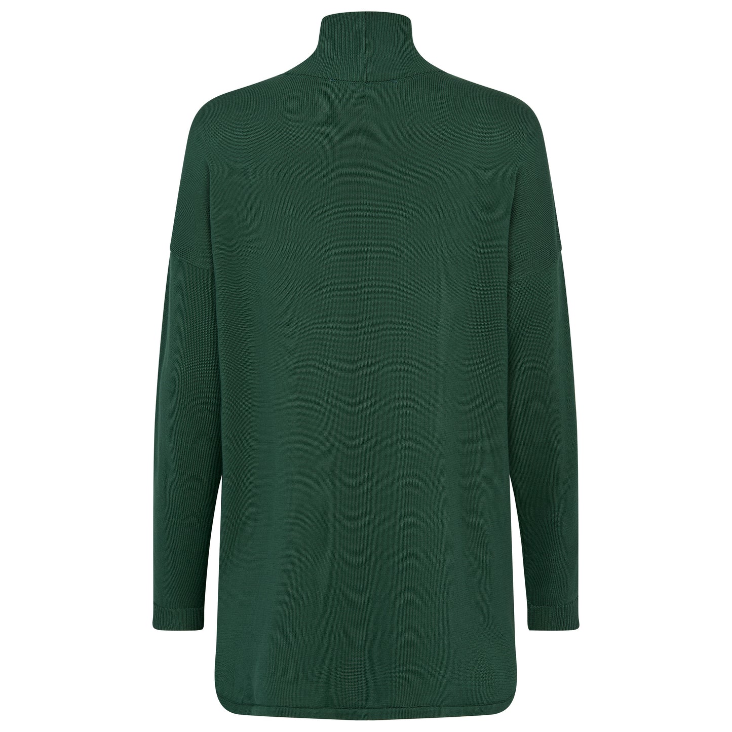 Produktfoto Baumwollcardigan CARLA Rückansicht in der Farbe dark green