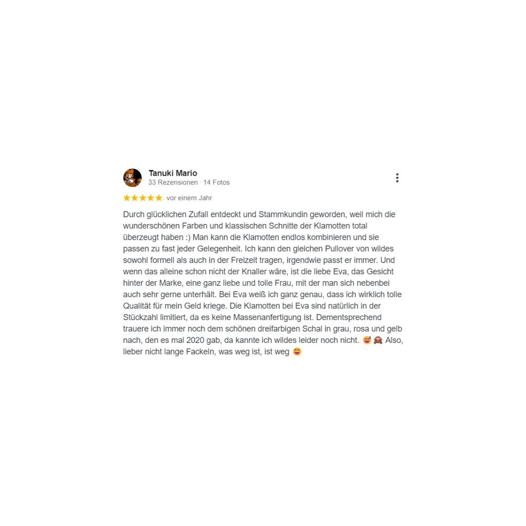 wildes. 5-Sterne Bewertung von Tanuki Mario